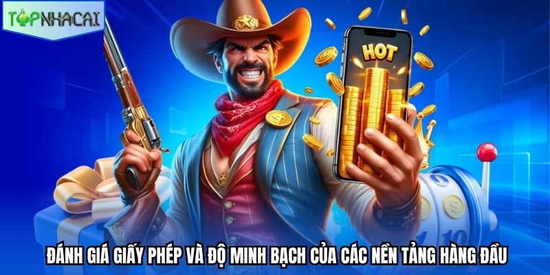 Đánh giá giấy phép và độ minh bạch của các nền tảng hàng đầu