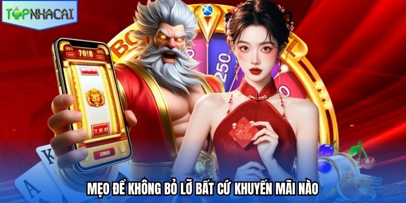 Mẹo để không bỏ lỡ bất cứ khuyến mãi nào