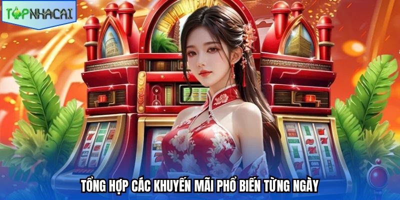 Tổng hợp các khuyến mãi phổ biến từng ngày